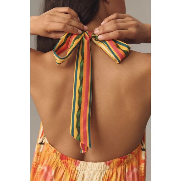 Farm Rio x Anthropologie Floral Halter Jumpsuit - Picture 3 of 3